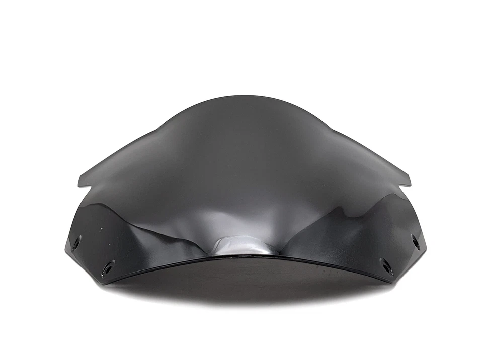 ABS Black Double Bubble Windscreen Windshield for 2009-2011 Kawasaki Ninja 650 R - Изображение 3 из 4