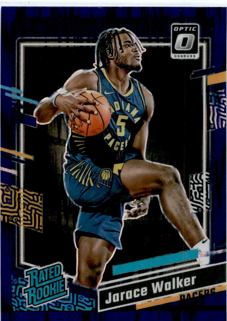 2023-24 Donruss Optic Purple Shock #226 Jarace Walker Rookie Indiana Pacers