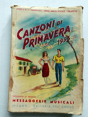 1953 Frühlingslieder - Canzoniere Messaggerie Musicali - K2