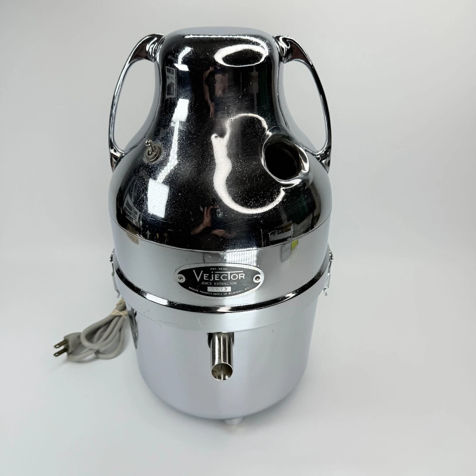 Vintage Vejector Juice Extractor Model 6473 Electric Juicer tested