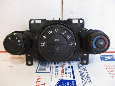   2017 FORD FIESTA A/C HEATER CLIMATE CONTROL TEMPERATURE FAN REAR DEFROSTER