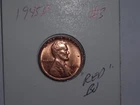 wheat penny 1945D NICE RED BU 1945-D LINCOLN CENT LOT #3 GREAT UNC RED LUSTER