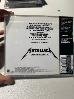 Metallica - Death Magnetic CD JAPAN HARDSHELL EDITION w/obi | eBay