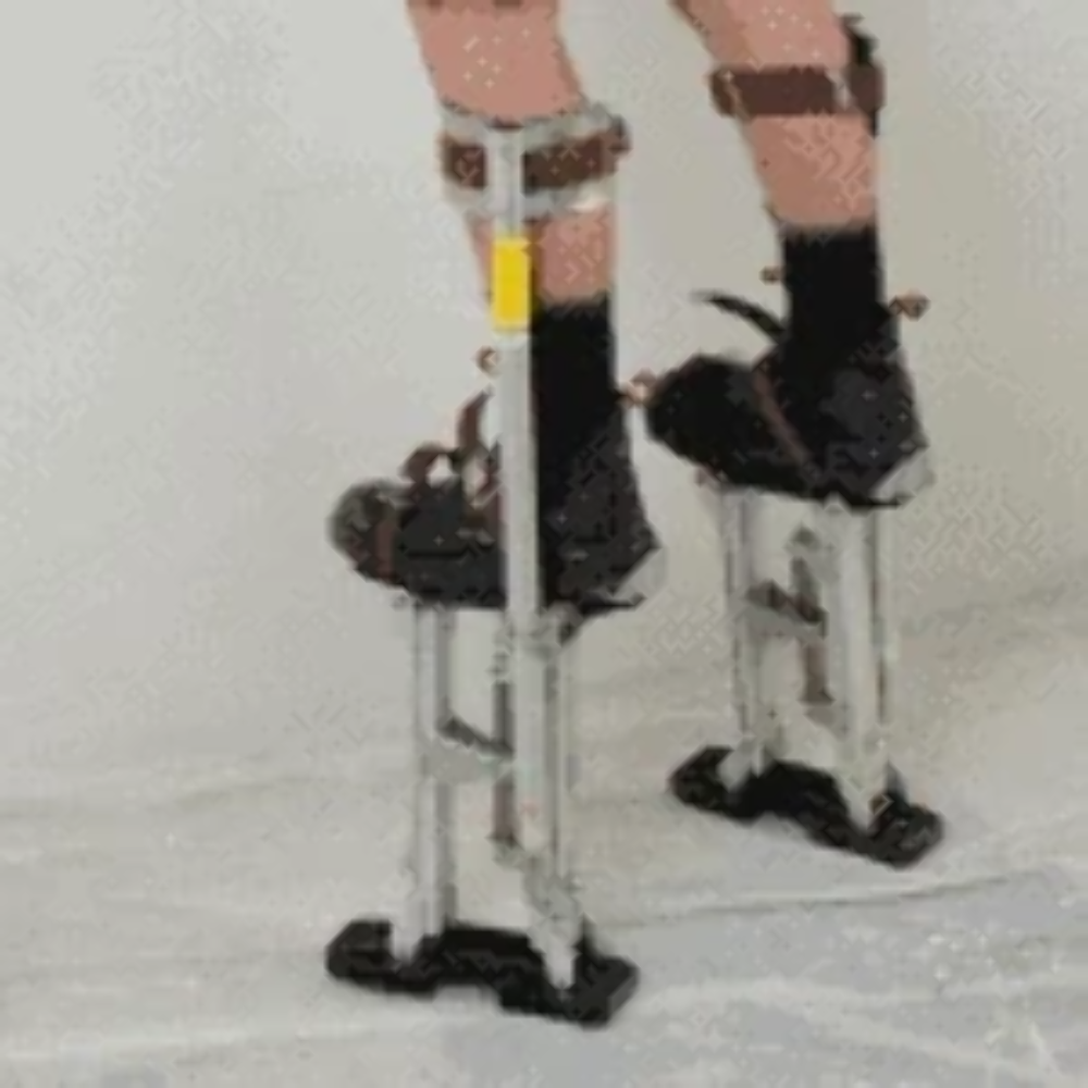 Wallboard Tools DuraStilt Adjustable Plasterers Stilts Med/Lge walking