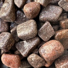 Sassi Porfido Giardino Decorazione Pacciamatura Granulometria 25-40mm Conf 25kg