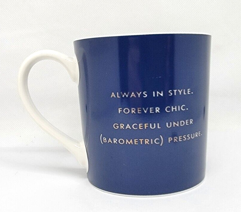 Lenox KATE SPADE Coffee Cup Mug THINGS WE LOVE Classic Coat  Rain Jacket thumbnail 3