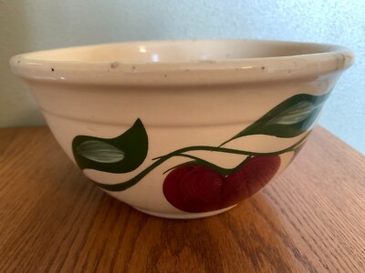 Rare Old Watt Advertising Apple Bowl Appleton Minnesota Farmer's Co-op Elevator
