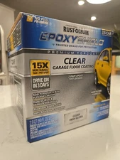 NEW - Rust-Oleum 1 gal Brands 292514 Clear EpoxyShield Premium CLEAR  Coating