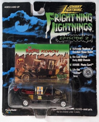 JOHNNY LIGHTNING LE FRIGHT'NING LIGHTNINGS The Munsters KOACH Die-cast vehicle