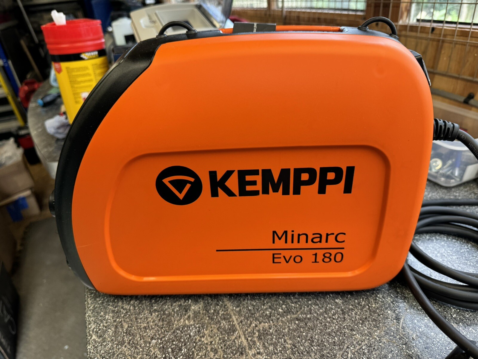 Kemppi Minarc Evo 180 Arc Stick Welder Used Twice Boxed + Esab Hand Gun ...