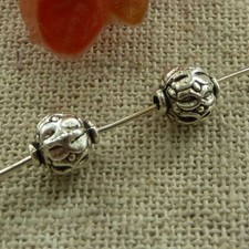 Free Ship 280 pcs tibetan silver nice spacer beads 6.5x6mm L-2873