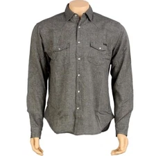 $77.99 HUF Grounds Shirt (black) HUFBU11GNDBLK