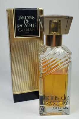 1983 Jardins de Bagatelle Guerlain Paris, EDT Spray in Box, 2 fl