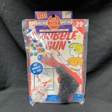 Bubble Gun The Toy House 1959 Rack Water Vintage Black