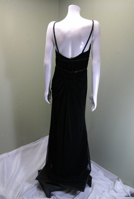 Papell Boutique Evening Women's Black Dress~ Size 10 | eBay