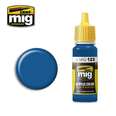 Ammo AMIG-123 Marine Blue (17ml) Acrylic Paint by Mig Jimenez