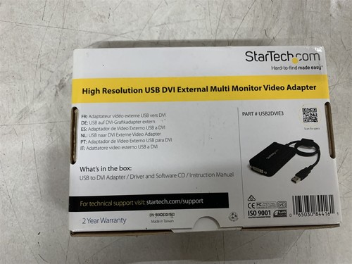 Nuova scheda video esterna StarTech USB32DVIPRO USB 3.0 a DVI multi monitor - Foto 2 di 3