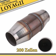 200-Zellen Sport Katalysator Euro-4 KAT Ø76,1mm 3.6L 110mm Rennkat EPA