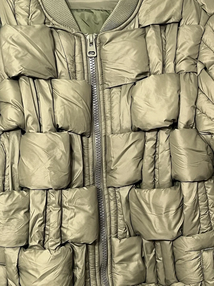 Men FIFTH LOOP Puffer Jacket Green Sz XL - Image 2 of 4