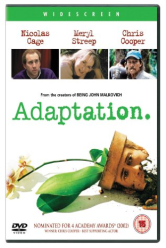 Adaptation (DVD) Nicolas Cage Meryl Streep Chris Cooper (Importación USA) - Picture 1 of 4