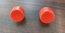 Pack of 2 New Nupla Hammer face Tip Diameter 1 inch Red = Medium Part # 15103