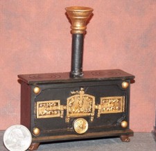 Dollhouse Miniature Kitchen Cook Stove Reutter Porcelain 1:12 P47 Dollys Gallery