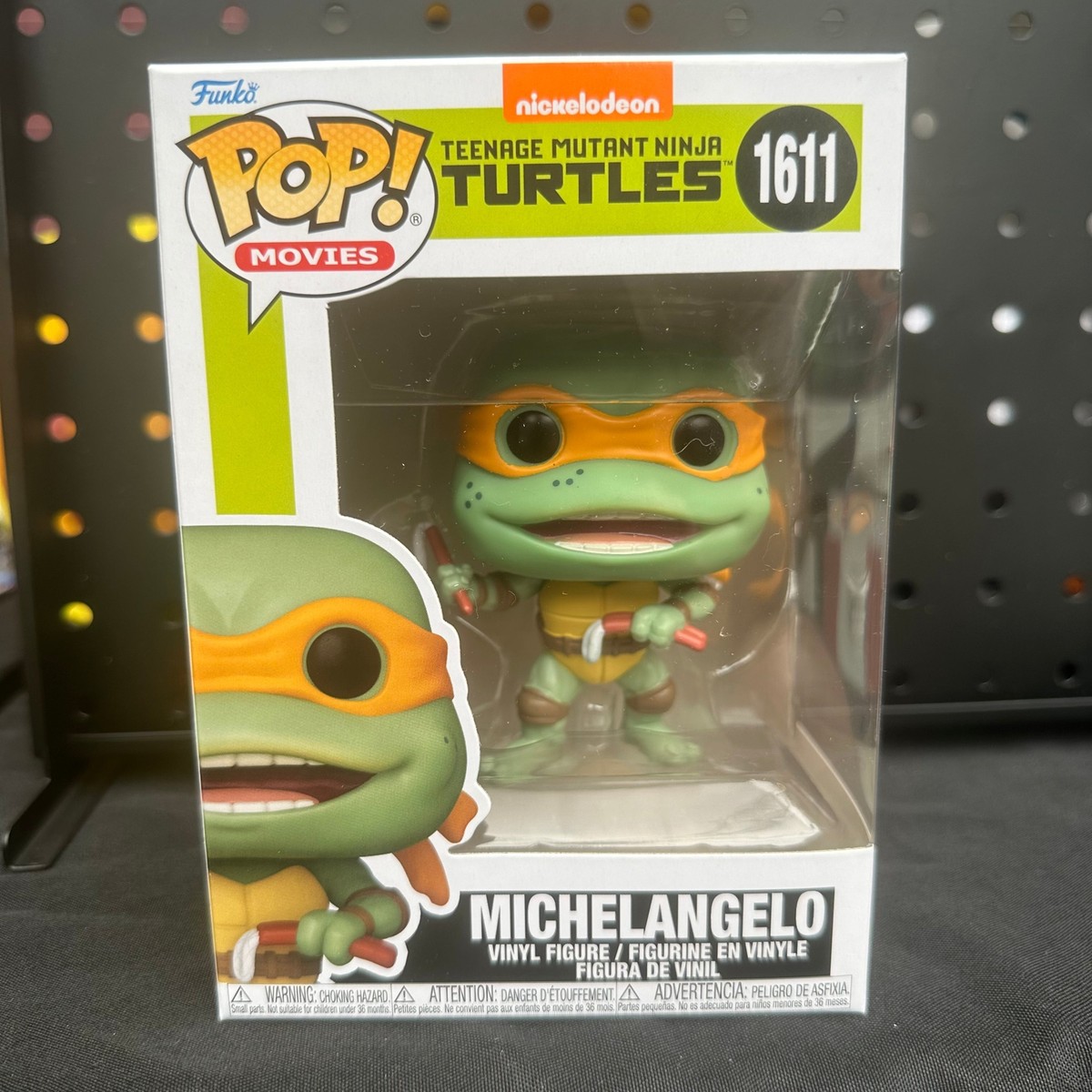 Funko POP! TMNT 2 Michelangelo Teenage Mutant Ninja Turtles #1611