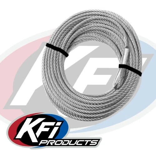 🔥Kit de cabrestante KFI 4500 lb para Kubota RTV-X1100C corriente (cable de acero) U45-R2🔥 Foto 2 de 4