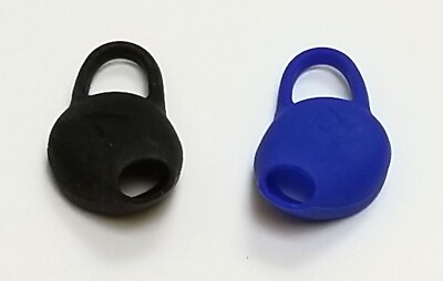 2 pcs mix color Spare Ear Tips Kit for Plantronics Backbeat Fit PLT ''Black/Navy''