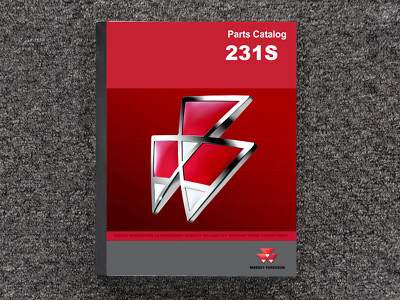MASSEY FERGUSON TRACTOR 231S Parts Catalog Manual
