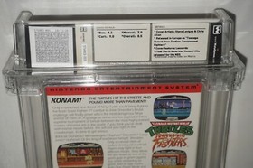 Teenage Mutant Ninja Turtles Tournament Fighter (Nintendo NES) Complete WATA 8.5