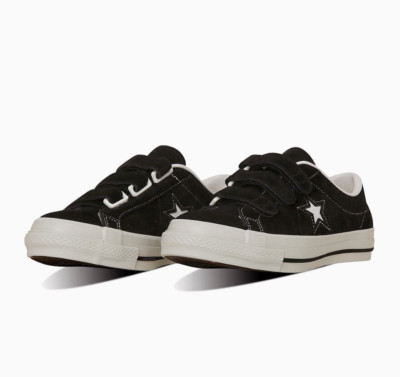 CONVERS One Star J Suede V-3 35200870 Black White