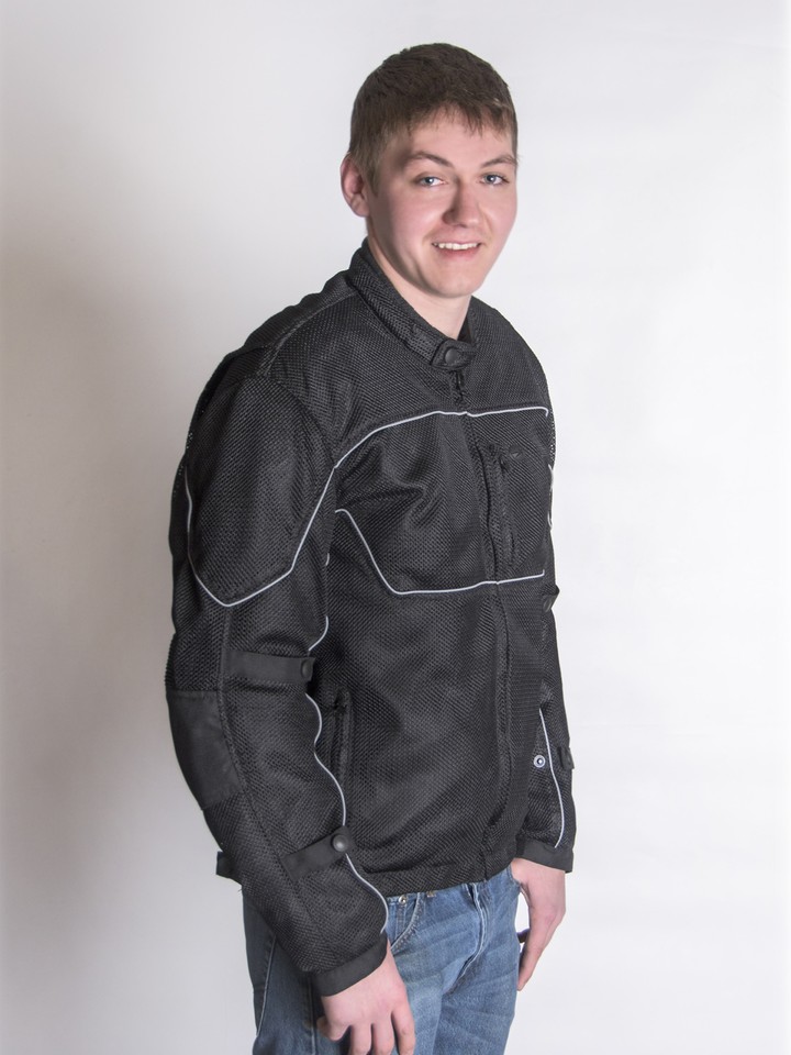 black motorcycle riders