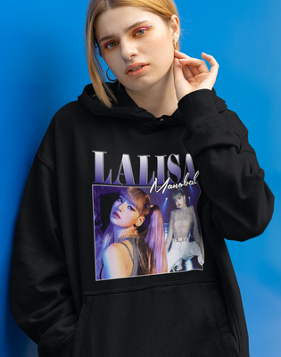 LALISA Lisa Black Pink K-Pop Konzert Bio Damen Hoodie S-XXXL | eBay.de