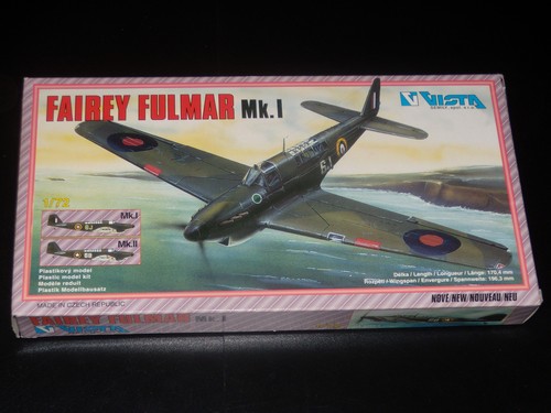 AIRFIX A02008 FAIREY Fulmar Mk.I/Mk.II 1/72nd scale model kit in 2005