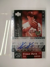 2007 Upper Deck Future Stars #156 Kyle Kendrick AU RC PHILLIES
