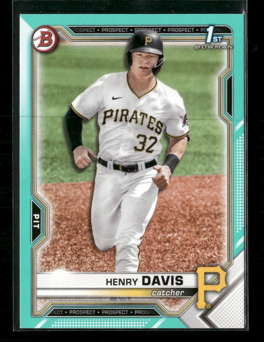 2021 Bowman Draft #BD-48 Henry Davis Pittsburgh Pirates /199