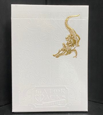 Gold Gatorbacks Playing Card Deck~David Blaine~Free Shipping | eBay
