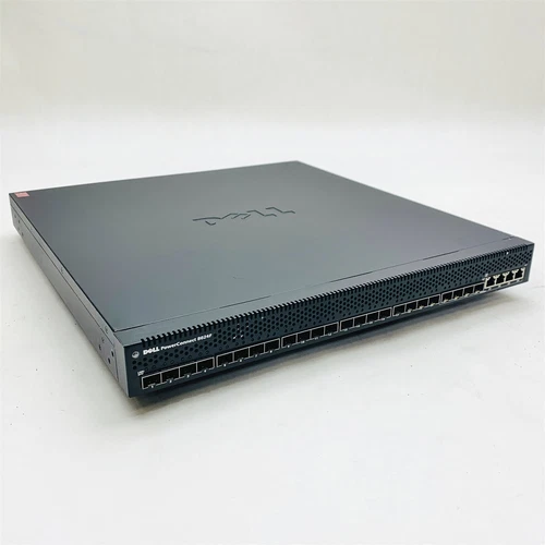 Dell PowerConnect 8024F 24-SFP 10Gb Layer 3 Fiber Network 0X6M11 Switch w/2*PSU