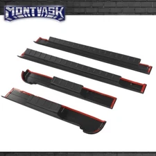 Fit For 07-13 Chevy Silverado/GMC Sierra 1500 Rocker Panel Cover Protector Trim