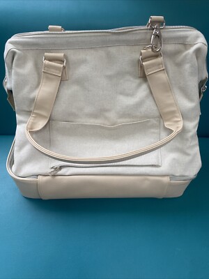 BEIS The Convertible Weekender in BEIGE Summer Travel Essentials It Girl