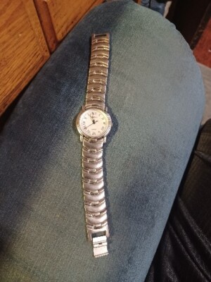 Bijoux Terner K2853G Womens Watch Silver Tone Case/band  Analog