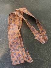 Vintage Ray Strauss Neck Scarf Paisley Pattern Made in the USA