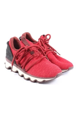 SOREL Sneaker low Damen Gr. 36 Rot Grau 5 cm Casual Sportlich Streetwear - Bild 1 von 2