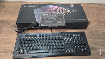 Roccat Vulcan 121 Gaming Tastatur Mechanisch AIMO LED 5247 Französische Version
