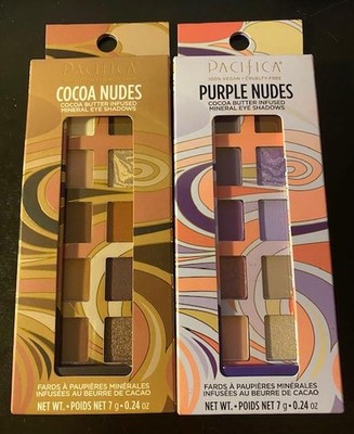 Pacifica Cocoa Butter Infused Mineral Eyeshadows ~ Choose Your Palette