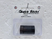 QuickSlicks FL92XF Silicone Tires for Fly Trucks (4 pack) 1/32 Slot Car Part