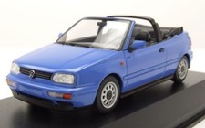 MAXICHAMPS - VOLKSWAGEN Golf III Cabriolet 1997 Blue - 1/43 - MXC940055530