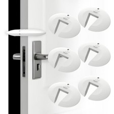 Silicone Door Pinch Guard and Door Slam Stopper, Durable Finger Pinch Guard, ...