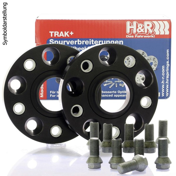 H&R Dra Spurplatten Spurverbreiterung Distanzscheibe Ø57,1 5X112 60Mm // 2X30Mm-image